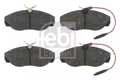 16240 FEBI BILSTEIN Комплект тормозных колодок, дисковый тормоз