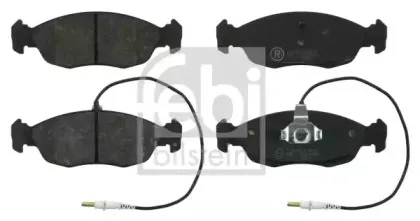 16259 FEBI BILSTEIN Комплект тормозных колодок, дисковый тормоз