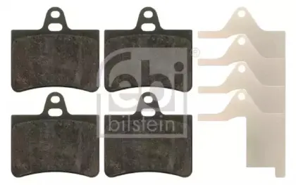 16420 FEBI BILSTEIN Комплект тормозных колодок, дисковый тормоз