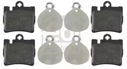 16438 FEBI BILSTEIN Комплект тормозных колодок, дисковый тормоз