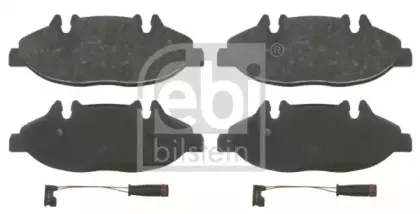 16487 FEBI BILSTEIN Комплект тормозных колодок, дисковый тормоз
