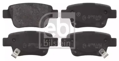 16652 FEBI BILSTEIN Комплект тормозных колодок, дисковый тормоз