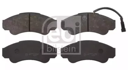 16663 FEBI BILSTEIN Комплект тормозных колодок, дисковый тормоз