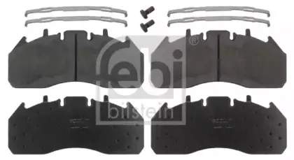 16778 FEBI BILSTEIN Комплект тормозных колодок, дисковый тормоз