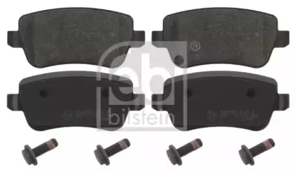 16852 FEBI BILSTEIN Комплект тормозных колодок, дисковый тормоз