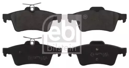 16864 FEBI BILSTEIN Комплект тормозных колодок, дисковый тормоз