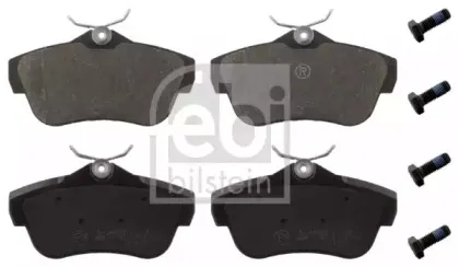 16891 FEBI BILSTEIN Комплект тормозных колодок, дисковый тормоз