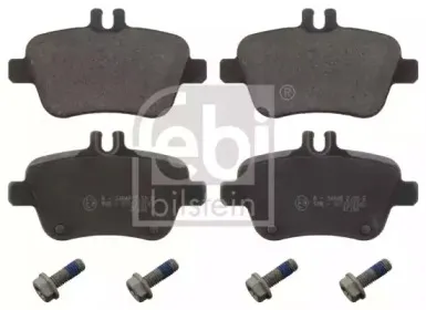 16901 FEBI BILSTEIN Комплект тормозных колодок, дисковый тормоз