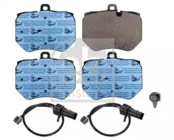 16936 FEBI BILSTEIN Комплект тормозных колодок, дисковый тормоз