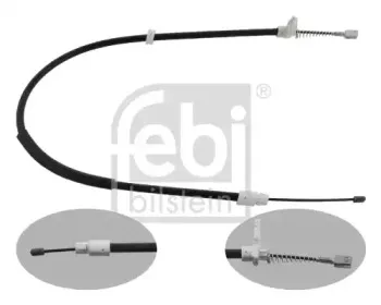 34912 FEBI BILSTEIN Трос, стояночная тормозная система