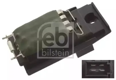 45415 FEBI BILSTEIN Сопротивление, вентилятор салона