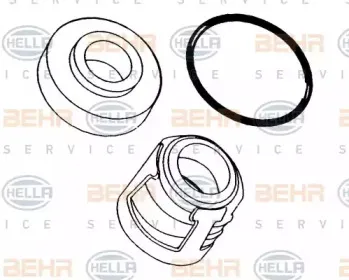 9GR 351 179-831 BEHR HELLA SERVICE Набор прокладок, комрессор