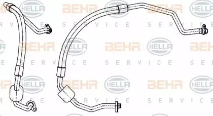 9GS 351 338-521 BEHR HELLA SERVICE Трубопровод низкого давления, кондиционер