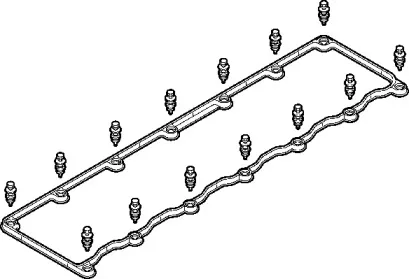 181.500 ELRING Комплект прокладок, крышка головки цилиндра