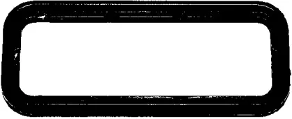 185.270 ELRING Прокладка, крышка картера (блок-картер двигателя)