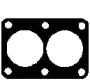 276.936 ELRING Прокладка, труба выхлопного газа