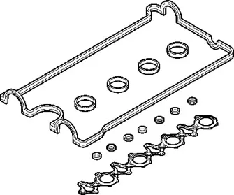 375.500 ELRING Комплект прокладок, крышка головки цилиндра