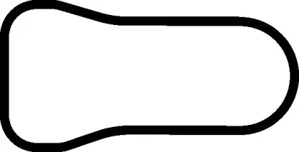 380.770 ELRING Прокладка, впускной коллектор