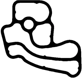 445.350 ELRING Прокладка, корпус маслянного фильтра