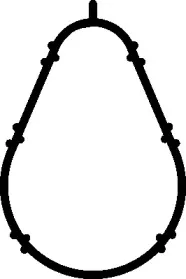 497.740 ELRING Прокладка, впускной коллектор