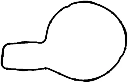 545.790 ELRING Прокладка, водяной насос