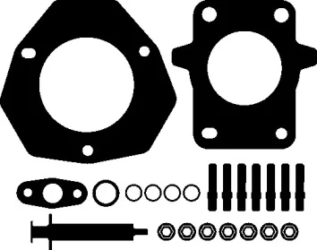 572.870 ELRING Монтажный комплект, компрессор