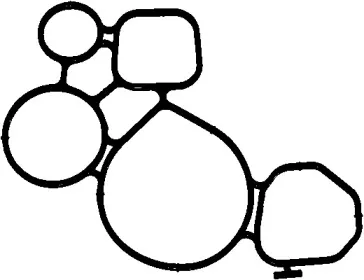 582.960 ELRING Прокладка, водяной насос