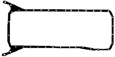 829.154 ELRING Прокладка, масляный поддон