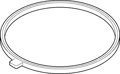 898.640 ELRING Прокладка, корпус впускного коллектора