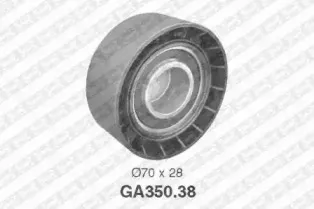 GA350.38 SNR Натяжной ролик, поликлиновойремень
