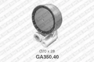 GA350.40 SNR Натяжной ролик, поликлиновойремень