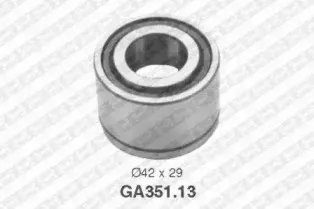 GA351.13 SNR Паразитный / ведущий ролик, поликлиновой ремень