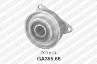 GA355.66 SNR Паразитный / ведущий ролик, поликлиновой ремень