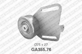 GA355.76 SNR Натяжной ролик, поликлиновойремень