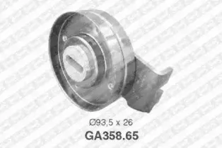 GA358.65 SNR Натяжной ролик, поликлиновойремень