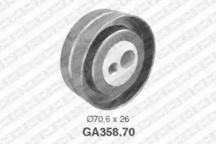GA358.70 SNR