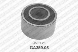 GA359.05 SNR Паразитный / ведущий ролик, поликлиновой ремень