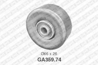 GA359.74 SNR Паразитный / ведущий ролик, поликлиновой ремень