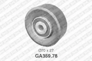 GA359.78 SNR Натяжной ролик, поликлиновойремень