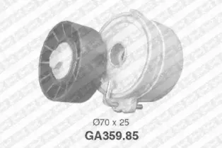 GA359.85 SNR Натяжной ролик, поликлиновойремень