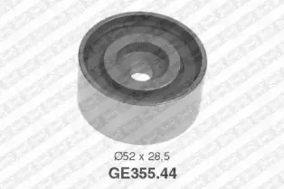 GE355.44 SNR Паразитный / Ведущий ролик, зубчатый ремень