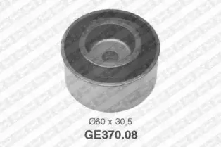 GE370.08 SNR Паразитный / Ведущий ролик, зубчатый ремень