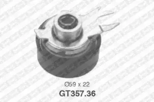 GT357.36 SNR Натяжной ролик, ремень ГРМ