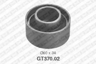 GT370.02 SNR Натяжной ролик, ремень ГРМ