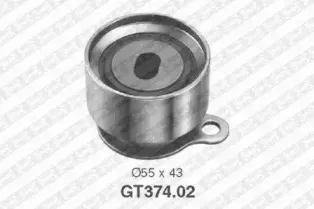GT374.02 SNR Натяжной ролик, ремень ГРМ