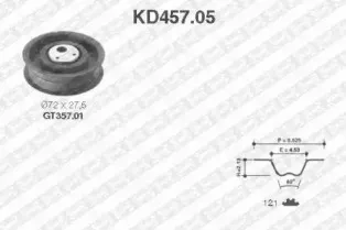 KD457.05 SNR