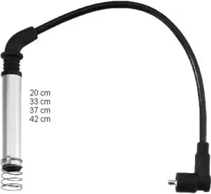 PRO1633 BERU Комплект проводов зажигания