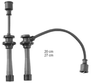 ZEF1140 BERU Комплект проводов зажигания