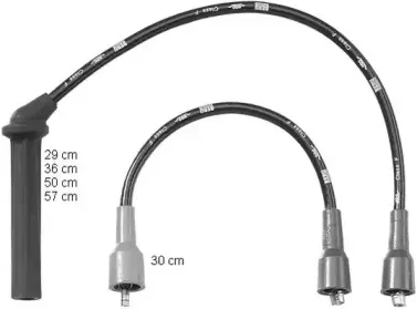 ZEF1168 BERU Комплект проводов зажигания