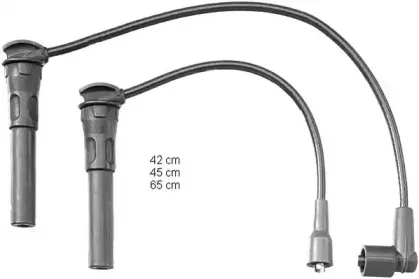 ZEF1204 BERU Комплект проводов зажигания